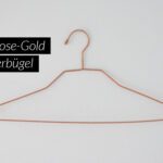 DIY Rose Gold Kleiderbügel