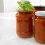 Tomaten Basilikum Sauce einkochen