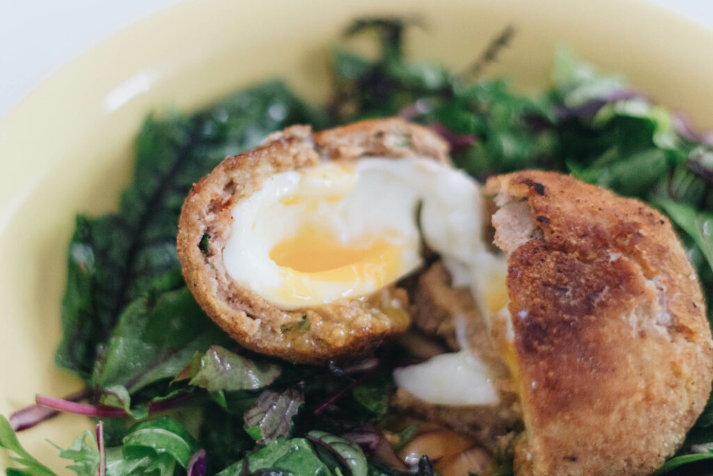 Scotch eggs Schottische Eier low fodmap cook it your way Der