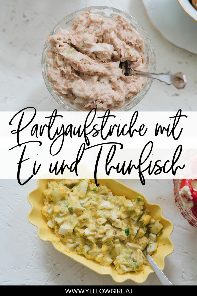 Partyaufstriche mit Ei und Thunfisch - Der DIY Lifestyle Blog