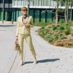 Bürotaugliche Outfits: Bunte Hosenanzüge