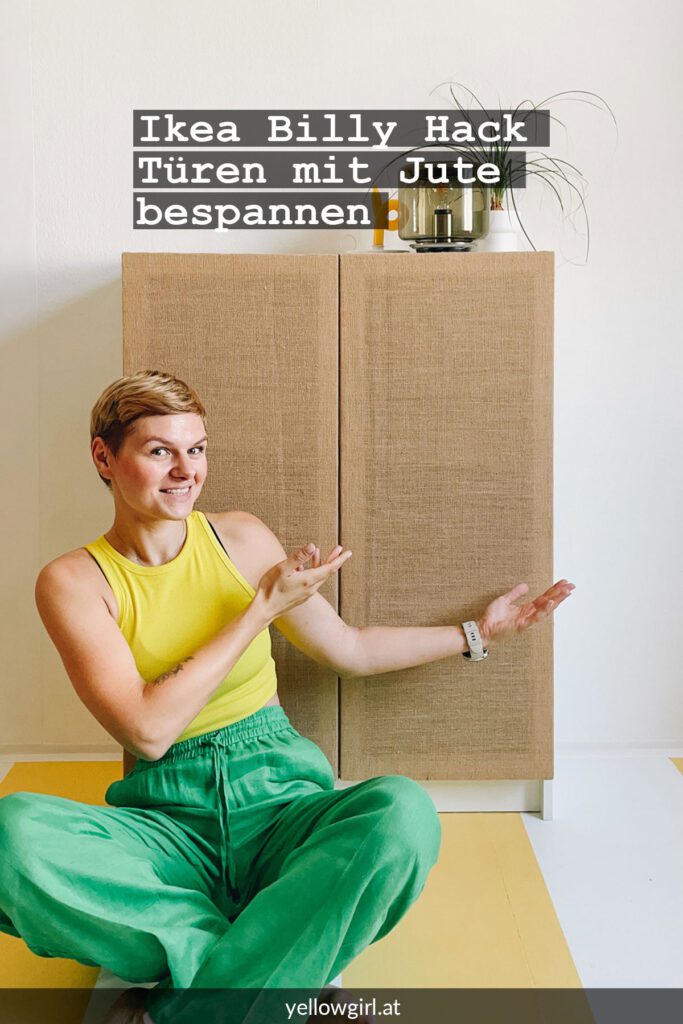 Mein Ikea Billy Hack: Türen mit Jute bespannen - Anleitung und  Materialliste - Der DIY Lifestyle Blog
