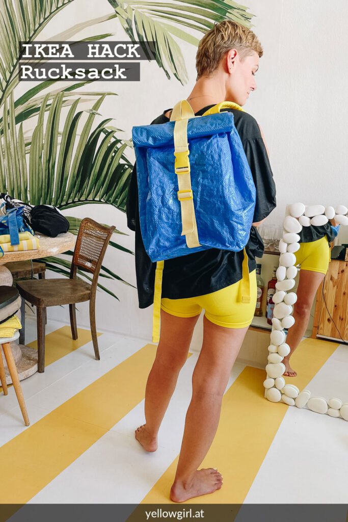 Kreativer IKEA FRAKTA Hack: DIY-Rucksack für Reisen - Der DIY Lifestyle Blog